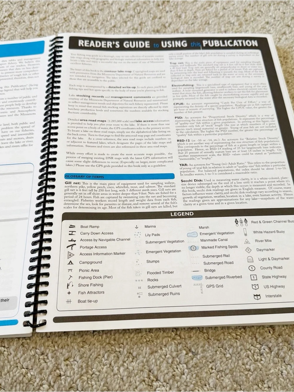 Southern Minnesota Fishing Maps Guide Book - Sportsman's Connection
